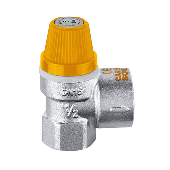 Zawór bezpieczeństwa dla instalacji solarnych 3/4" GW x 1" GW 2,5 bar