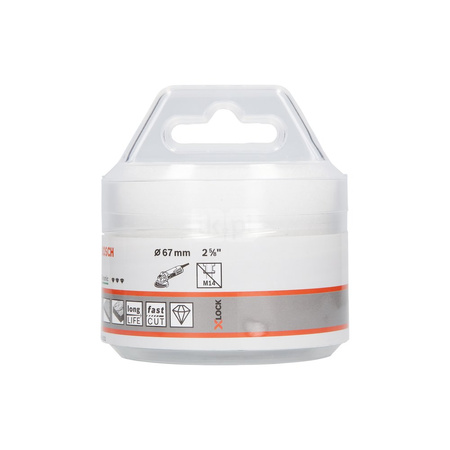 Diamentowa przecinarka Best for Ceramic Dry Speed 67x35 z systemem X-LOCK 67 x 35 mm