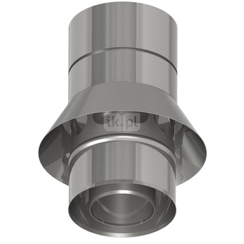 Przejście TWIN na DWECO 2.0 i zasysem powietrza Ø80mm