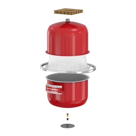 Naczynie wzbiorcze przeponowe FLAMCO MEIBES Flexcon Premium 18 do C.O. 6bar (3/4 cala (20))