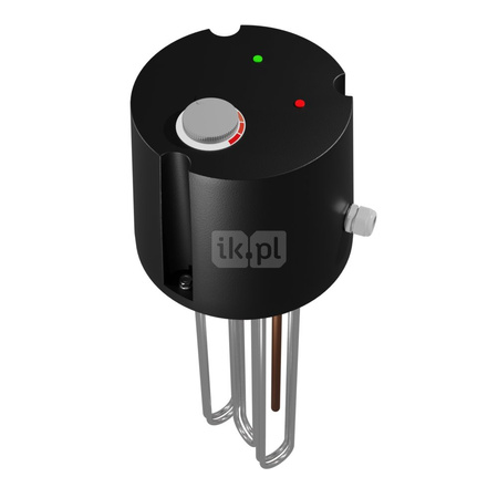 Komplet elektryczny z grzałką 2 kW 230V na flanszy Ø 180 mm