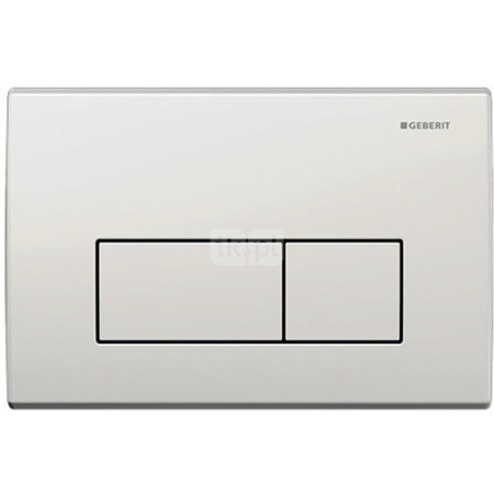 Przycisk uruchamiający Geberit Kappa50, przedni/górny, biały-alpin