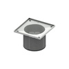 TECEdrainpoint S - nasadka z ramką rusztu z tworzywa sztucznego 150 x 150 mm
