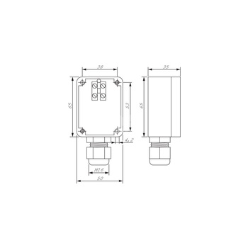 Akcesorium elektryczne do pomp (czujnik temperatury), WILO - CC - Czujnik temperatury zewnetrznej PT 100