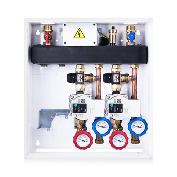 Grupa pompowa VITZONE 033 - 2 obiegi grzewcze z zaworami termostatycznymi