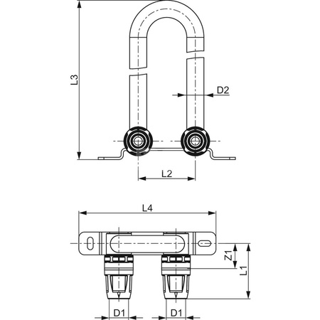 TECElogo - Garnitur montażowy do zespołów VK 16 mm