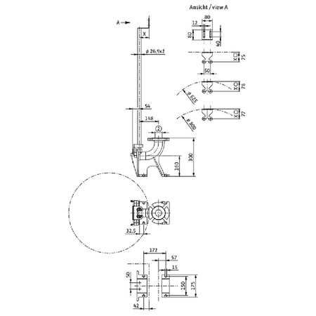 Akcesorium do pomp (stopa sprzęgająca), WILO - Stopa sprzęgająca DN 65/2RK (żeliwo)