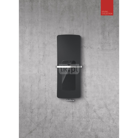 Grzejnik elektryczny ZEHNDER Folio Hybrid, 1500/540mm, kolor White Matt, moc 648W