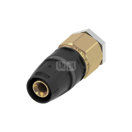 Złącze TECE TECELOGO Mosiądz 16mm x 16mm (PZ x PZ)