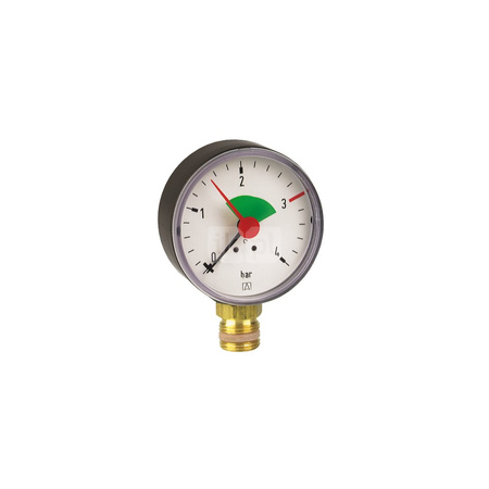 Manometr grzewczy HZ 63 RAD fi 63 mm 0-4 bar 1/4 rad kl 2 5