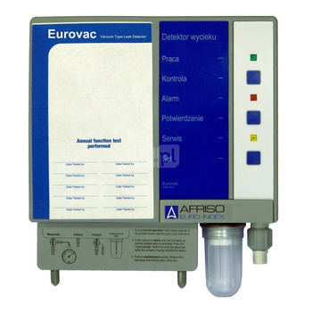 Podciśnieniowy detektor wycieku # EUROVAC HV metoda sucha zbiorniki dwupłaszczowe