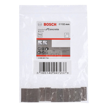 Segmenty do diamentowych koronek wiertniczych Standard for Concrete 11, 10 mm