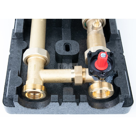 Grupa pompowa PrimoTherm 180-2 DN25 Vario, zawór mieszający, bez pompy