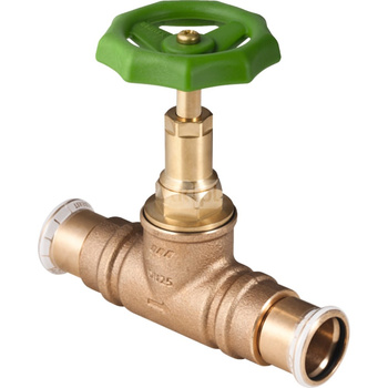 Zawór Geberit Mapress odcinający prosty d15