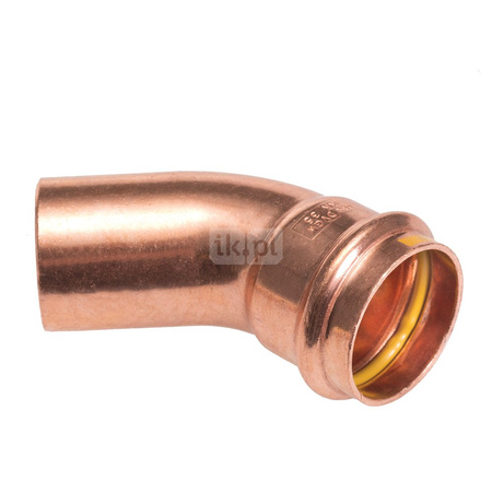 Gaz Łuk Dwukielichowy 45º 22mm