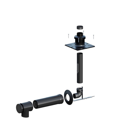 Zestaw przyłączeniowy ZB-39 szacht BLACK