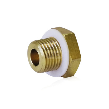 Korek trójnika do kapilary mosiężny M10