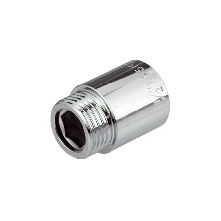 502 60xG1/2 WZ PN16 Przedłużka chromowana CuZn-C