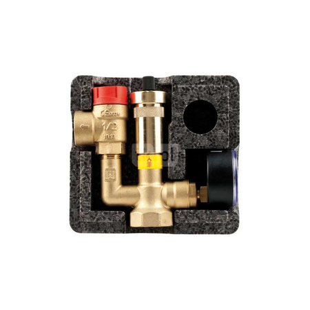 Grupa bezpieczeństwa kotła KSG mini, Nmax UDT 73,6 kW, z zaworem bezpieczeństwa MS 3 bar