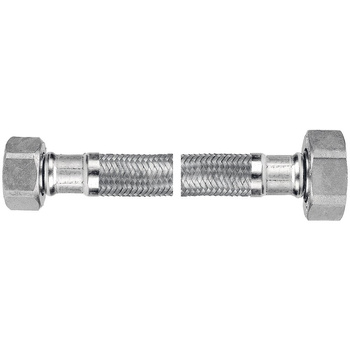 Wąż w oplocie stalowym L-100 cm 1/2" x 3/4" n-n