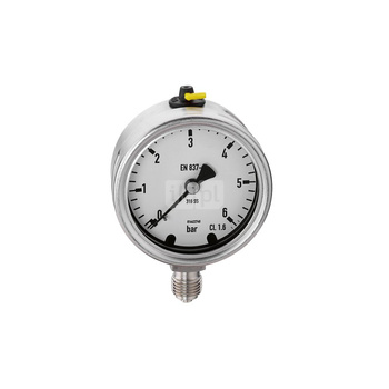 Manometr ze stali D.63 3/8" 0-6