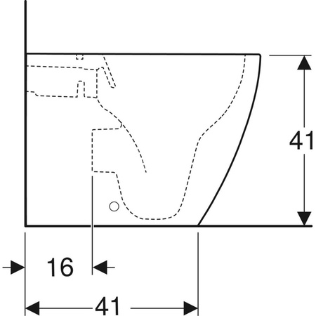 Stojąca miska WC iCon lejowa, przylegająca do ściany, ukryte mocowania, Rimfree, Biały-alpin / Matowy, zestaw z deską
