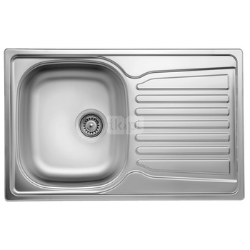 Zlewozmywak 1-komorowy 49x77, LEN