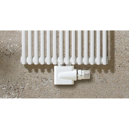 Grzejnik żeberkowy ZEHNDER Kleo, 2000/891mm, kolor Biały, moc 3132W