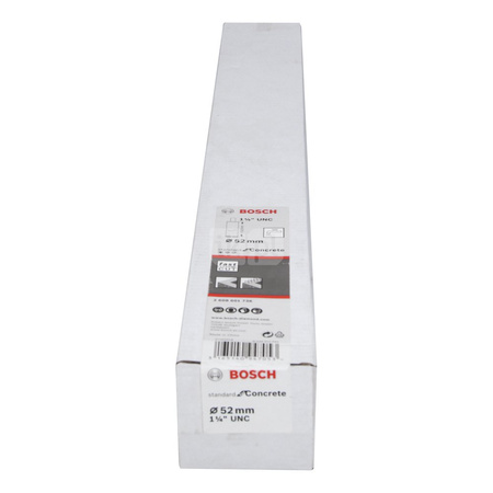Diamentowa koronka wiertnicza 1 1/4" Standard for Concrete 52 mm, 450 mm, 5, 10 mm