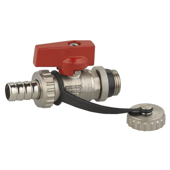 Zawór kulowy spustowy 3/8" z uszczelką