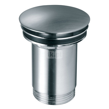 ROTONDO zawór spustowy do umywalek z przelewem, nikiel