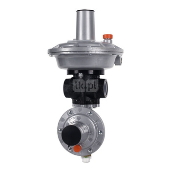 Reduktor gazu, DIVAL 600 TR DN40 z zaworem szybkozamykającym, Fiorentini