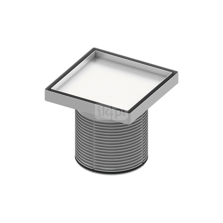 TECEdrainpoint S - nasadka typu plate do zabudowy płytką ceramiczną 142 x 142 mm