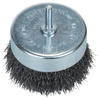 Szczotki garnkowe do wiertarek – drut falisty, 80 mm średnica = 80 mm