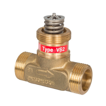 Zawór regulacyjny dwudrożny DANFOSS DN 20 x DN 20, (Gwint zewnętrzny metryczny x Gwint zewnętrzny metryczny), PN 16