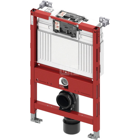 TECEprofil - uniwersalny stelaż podtynkowy do WC ze spłuczką podtynkową uruchamianą z góry lub z przodu, wysokość 820 mm