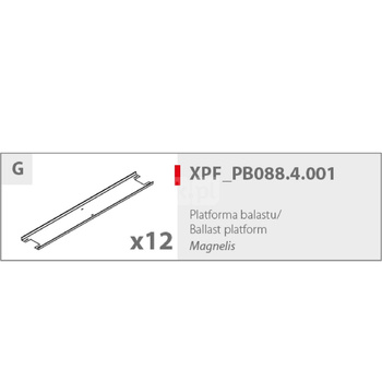 Platforma balastu  PB-088 L1800