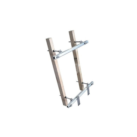 Zestaw VHRP do montażu na dachu skośnym 30-65° 3 kolektorów słonecznych płaskich, pionowych, o powierzchni 2,0 m² - blachodachówka, blacha, papa, gonty bitumiczne