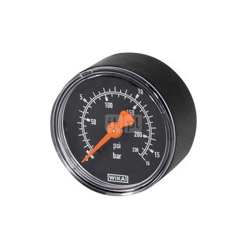 Manometr 0-10 bar, 63 mm, G1/4", do filtrów Fx74CS