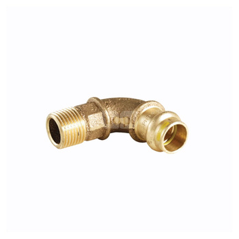 Gaz Łuk 90º z gwintem (GZ) 18 x 3/4"