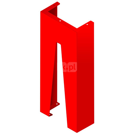 Podstawa 850x500x200mm do szafy 600x500x200mm (jedna Podstawa), RAL 3000