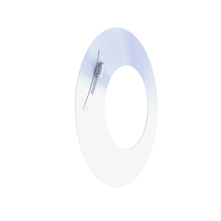 Kołnierz fi130/180mm stal nierdzewna wysoki połysk