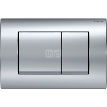 Przycisk uruchamiający Geberit Delta30, przedni, chrom błyszczący