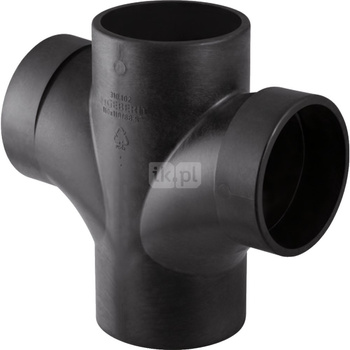 Złącze czwórnik GEBERIT Silent-db20 110mm x 110mm x 110mm x 110mm  (DN 100 x DN 100 x DN 100 x DN 100)