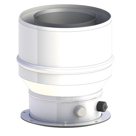 Ferroli złączka kotła z króćcami pomiarowymi Divacondens F24 F28 Bluehelix PRO 25C, 32C Bluehelix TECH 25C, 18/25/35A fi60/100-80/125mm z uszczelką