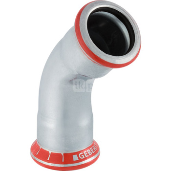 Kolano  GEBERIT  Mapress C-Stahl  Stal Ocynk x Stal 22mm  x 22mm  DN 20 x DN 20 (Mufa zaciskowa x Mufa zaciskowa)