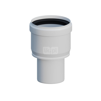 Redukcja pionowa PP DN60/110mm z uszczelką [EPDM]