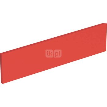 Osłona dekoracyjna, boczna, do umywalki dla dzieci Geberit Bambini, głębsza umywalka, czerwona