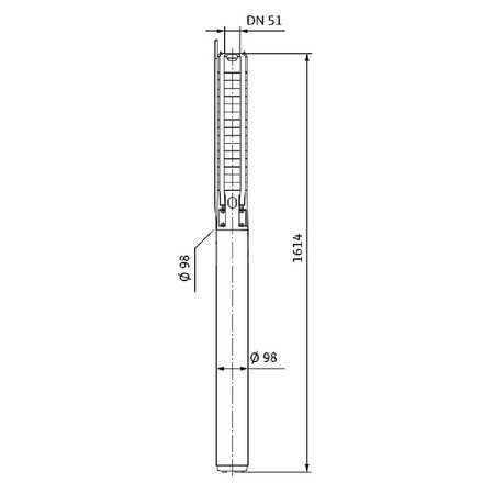 Pompa głębinowa WILO Sub TWI4 częstotliwość 50 Hz, moc 3.7kW, prędkość obrotowa 2850obr/min