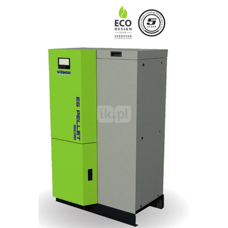 Kocioł na pellet VITECO EG PELLET MICRO B 12kW z zasobnikiem o pojemności 60l